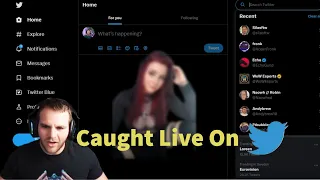 Gingi Got Caught Live On Twiter 🤣