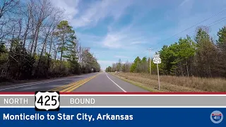 U.S. Highway 425 - Monticello to Star City - Arkansas |  Drive America's Highways 🚙