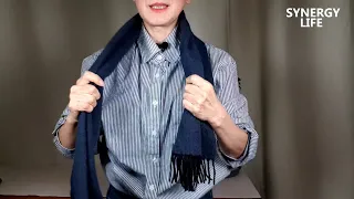 5 ways to tie a winter scarf, ❤simple and stylish, suitable for both men and women