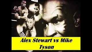Alex Stewart vs Mike Tyson - Майк Тайсон - Алекс Стюарт. Возвращение Железного Майка