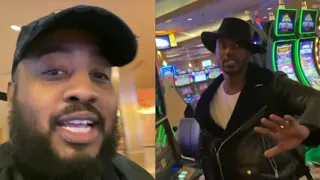 Queenz Flip pulls up on Ray J at the casino and they square up outside