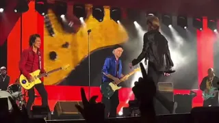 The Rolling Stones Live on 11/6/21 in Las Vegas “Jumpin’ Jack Flash” From the Front Row