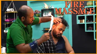 Reiki Master Intense Fire Massage Therapy💈Head Massage💈#asmr