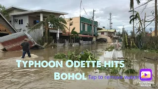 Aftermath of typhoon Odette in Bohol December 16,2021