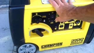 Generator Inverter War... Honda eu3000is  Yamaha ef2400is  and   Champion    3100  Sound off