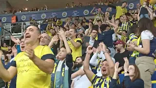 Fenerbahçe Beko - Valencia Euroleague Yellow salonu coşturuyor