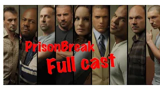 Prison Break cast real Names