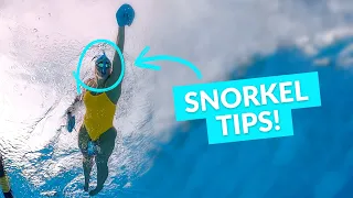 How to Breathe Swimming with a Snorkel