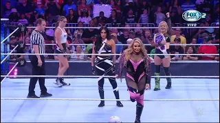 Liv Morgan & Ronda Rousey Vs Natalya & Sonya Deville - WWE SmackDown Español: 29/07/2022