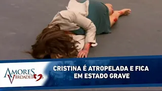 Cristina é atropelada a mando de Kendra e fica em estado Grave (Sem Cortes) | Amores Verdadeiros