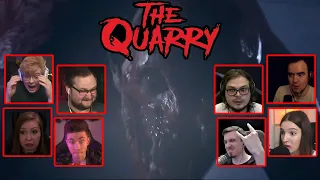 Реакция Летсплейщиков на Нападение Оборотня на Свалке в The Quarry (от разработчиков Until Dawn)