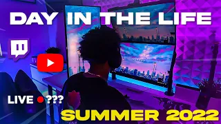 Day In The Life Of A Small Streamer! | Summer 2022