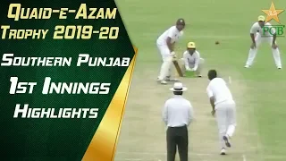 Southern Punjab 1st Innings Highlights | Southern Punjab vs Sindh | Quaid e Azam Trophy 2019 | PCB