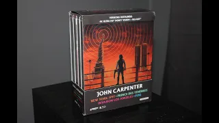 John Carpenter 4K Coffret UHD Blu-ray - Escape from New York, Prince of Darkness, They Live,The Fog