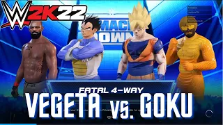 WWE 2K22 Online: Goku & Vegeta