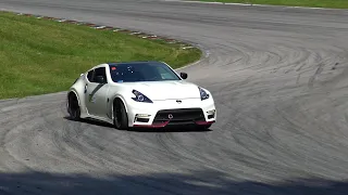 Flatout Track Action & Pure N/A V6 Sound | Nissan 370Z NISMO