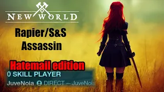 New World - The ultimate rapier/s&s assassin (Hatemail Edition)