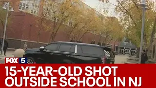 15-year-old shot outside of Newark school