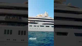 Dilbar yacht 156 meter #Shorts
