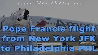 [FUNNY ATC] Pope Francis at New York JFK and Philly PHL