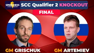 Final | Aleksandr Grischuk vs Vladislav Artemiev | Qualifier 2 | SCC 2022 | 13/11/22