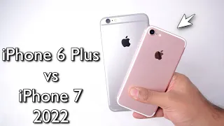 iPhone 6 Plus vs iPhone 7 en 2022 🔥 COMPARACIÓN + SPEEDTEST en español 2022 🚀 - RUBEN TECH !