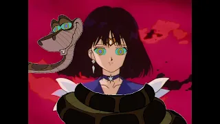 Kaa and Sailor Saturn