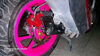 Yamaha Aerox ; how to discbrake???