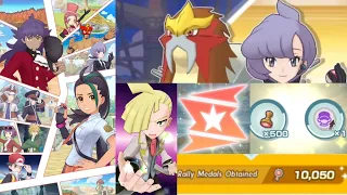 Battle Rally - 10.5k Points - No Lucky Stages - Villain Upgrade [Pokemon Masters EX]