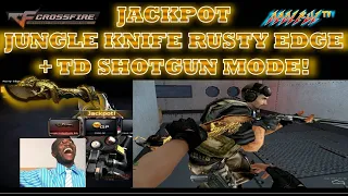 Jackpot Jungle Knife-Rusty Edge + TD Shotgun Mode Highlights! CrossFire Philippines!