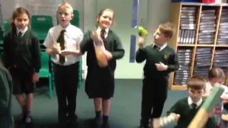 Year 4 rock with their junk instruments