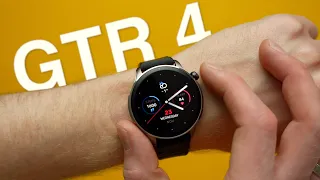 Отзыв на умные часы —  Amazfit GTR 4