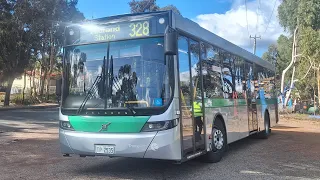 [Leaving Wilderness] Transperth Bus Route No. 328 (TP2535) Wundowie to Midland Station