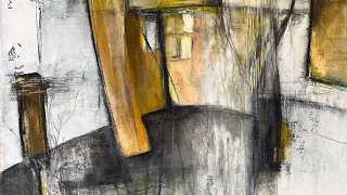 Art Demo No. 19, different techniques, demonstrates on an abstract cityscape with serval layers