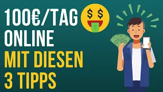 So verdienst du Online 100€/Tag als Anfänger | Online Geld verdienen 2022