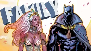 Storm & Black Panther's Family Tree (X-Men)