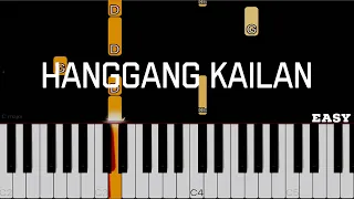 Hanggang Kailan - Orange & Lemons | Easy Piano Tutorial