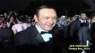 Kevin Spacey at IIFA Awards 2014 Green Carpet in Tampa Bay