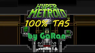 Hyper Metroid 100% Tool-Assisted Speed run