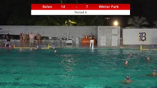 2023 FHSAA Water Polo Boys Finals - Belen Jesuit vs Winter Park