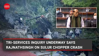 Air Marshal Manavendra Singh to lead inquiry in IAF chopper crash: Rajnath Singh in Parliament