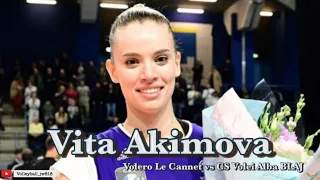 Vita Akimova │ MVP 43 points │ Volero Le Cannet vs CS Volei Alba BLAJ | CEV Champion League 2022/23