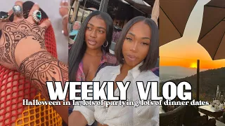 VLOG| QUICK TRIP TO LA, WE OUTSIDEEE, HALLOWEEN, DINNER DATES, BESTIE LINK UP| ALEXUS REBECCA