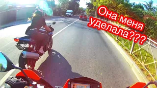 ЗАРУБА С YAMAHA R6 | Прохват по городу | ШАШКИ