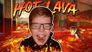 The school is still on fire! | Hot Lava 🔥🔥