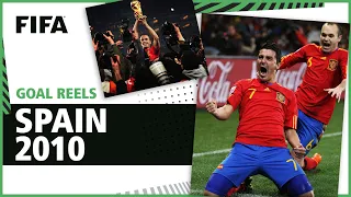 🇪🇸 All of Spain's 2010 World Cup Goals | Villa, Iniesta & Puyol!