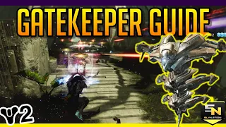 Destiny 2 VoG | Gatekeeper Encounter Guide- 4-man Rotation Strategy