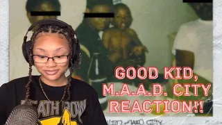 Kendrick Lamar- good kid, m.A.A.d city | album REACTION!