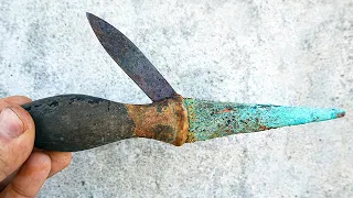 Restoration of Rusty Knife- But What Is It For?