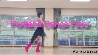 [중급]Portland Dance Floor - Line Dance | Level Intermediate | 비비라인댄스